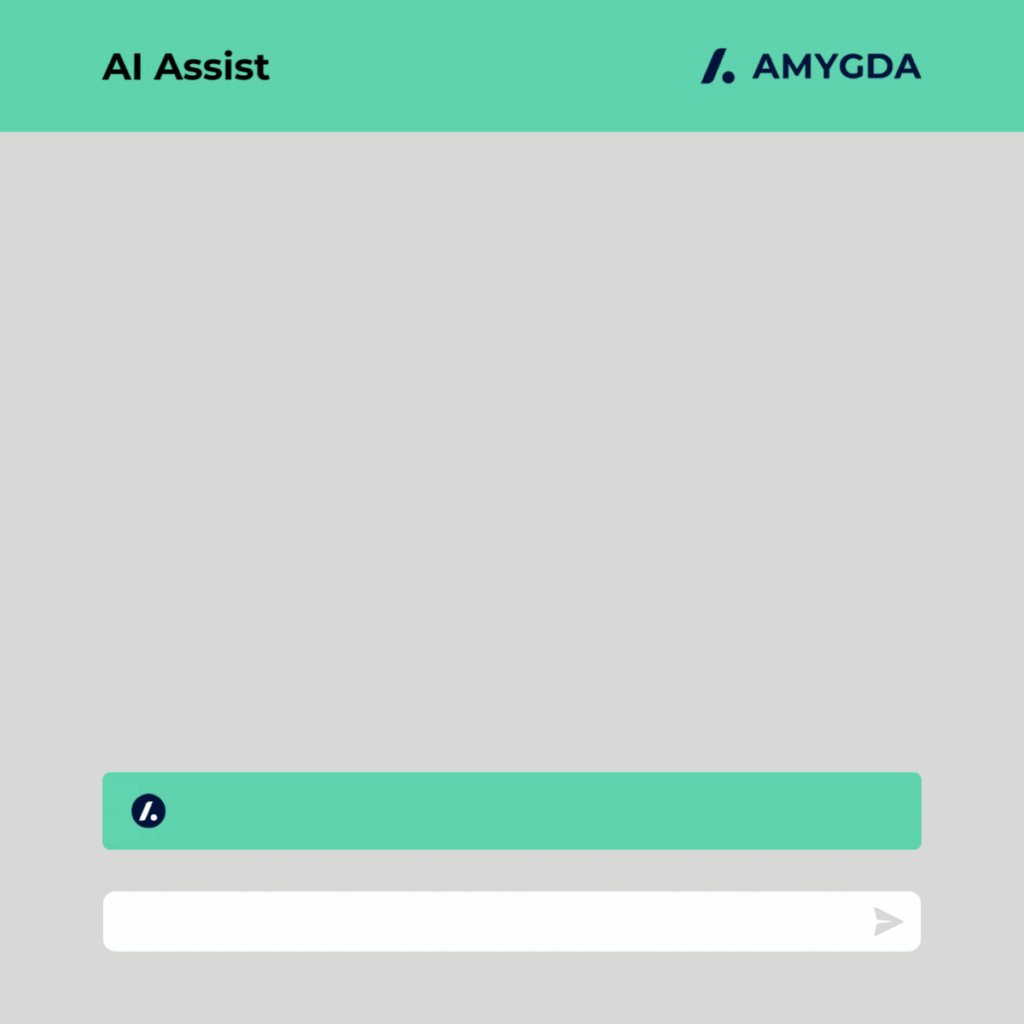 Amygda Assist acts as a knowledgable assistant providing real-time troubleshooting insights.