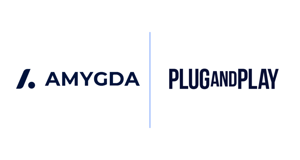 Amygda and Plug and Play logos